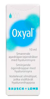 Oxyal Øjendråber 10 ml (Udløb: 01/2023)
